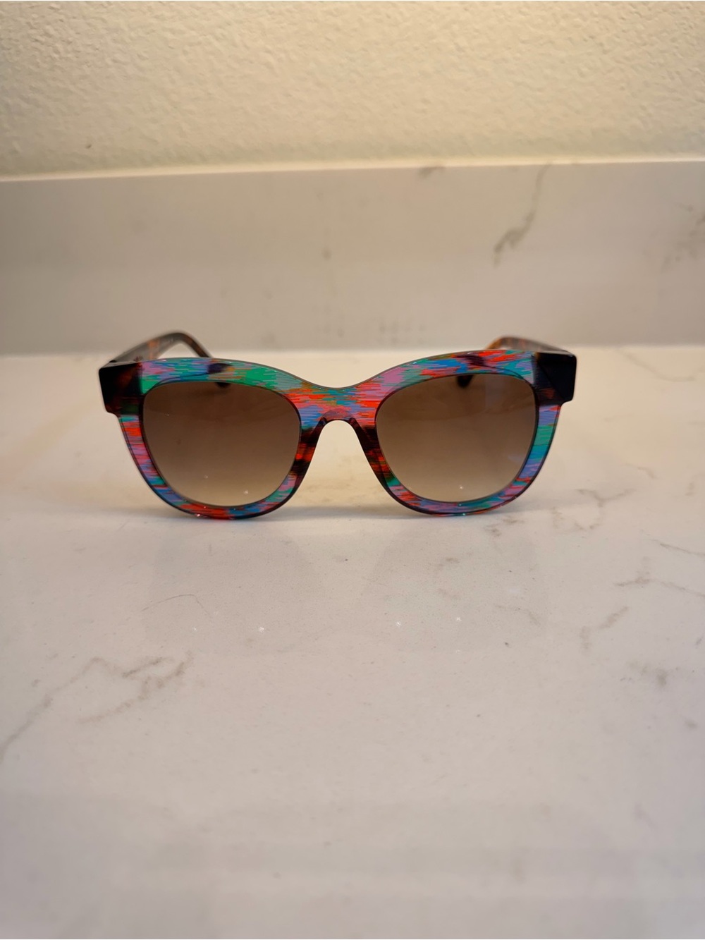 Thierry Lasry Colorful Multicolor Round Sunglasses